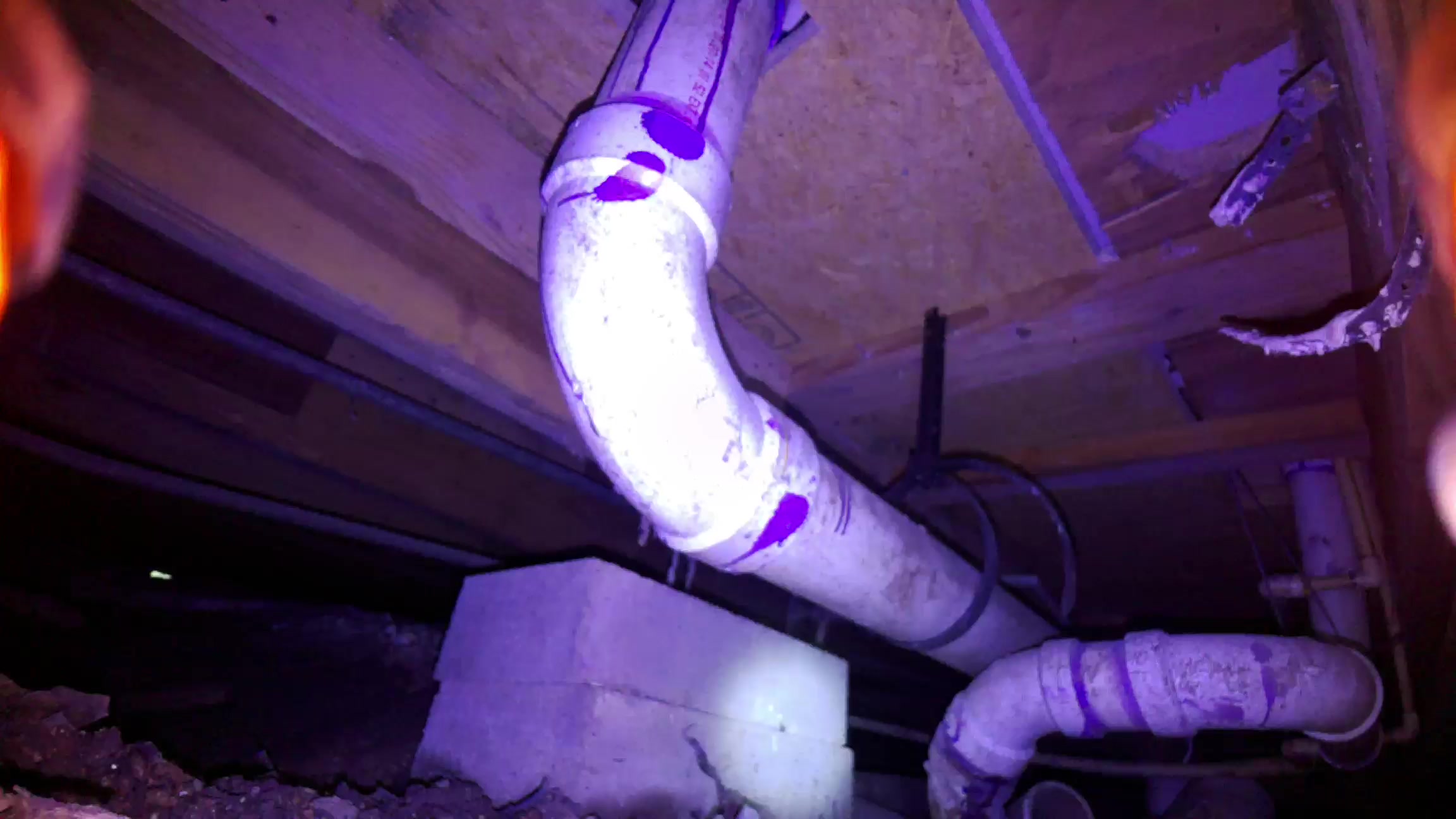 Crawlspace framing and utilities